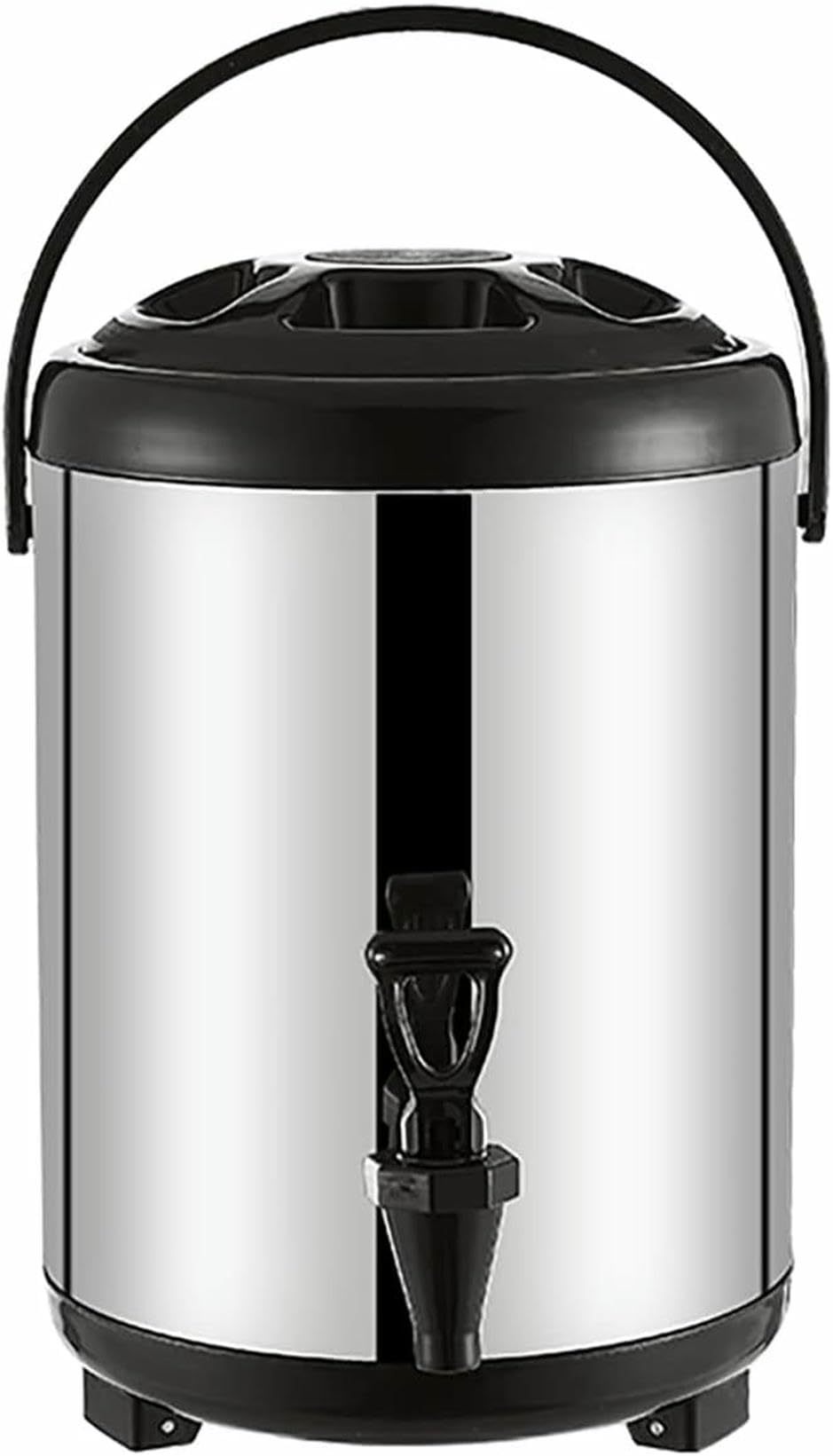 Dispensador de caldera de agua caliente con grifo para té y catering