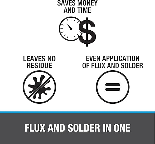 Miniatura 3 de Oatey 53171 Soldadura de alambre de núcleo