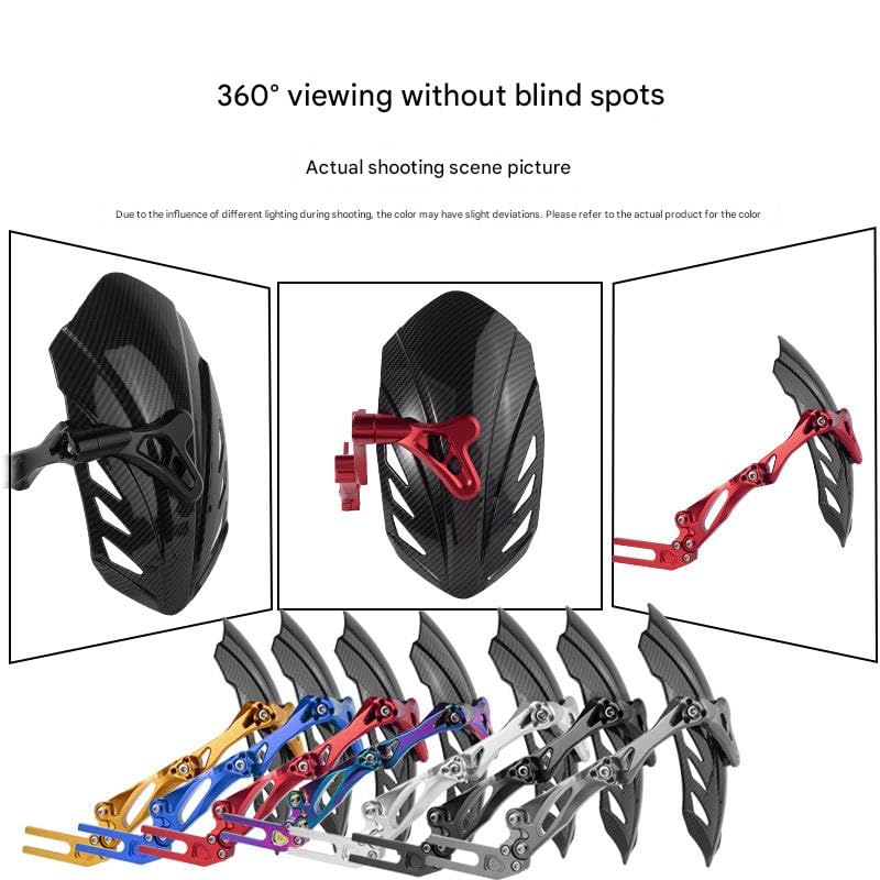 Image of MIPPO Carbon Fiber Rear Fender for N1S, U+b, M2, NGT & Little Monkey Bikes | Modified Scooter Mudguard Accessory