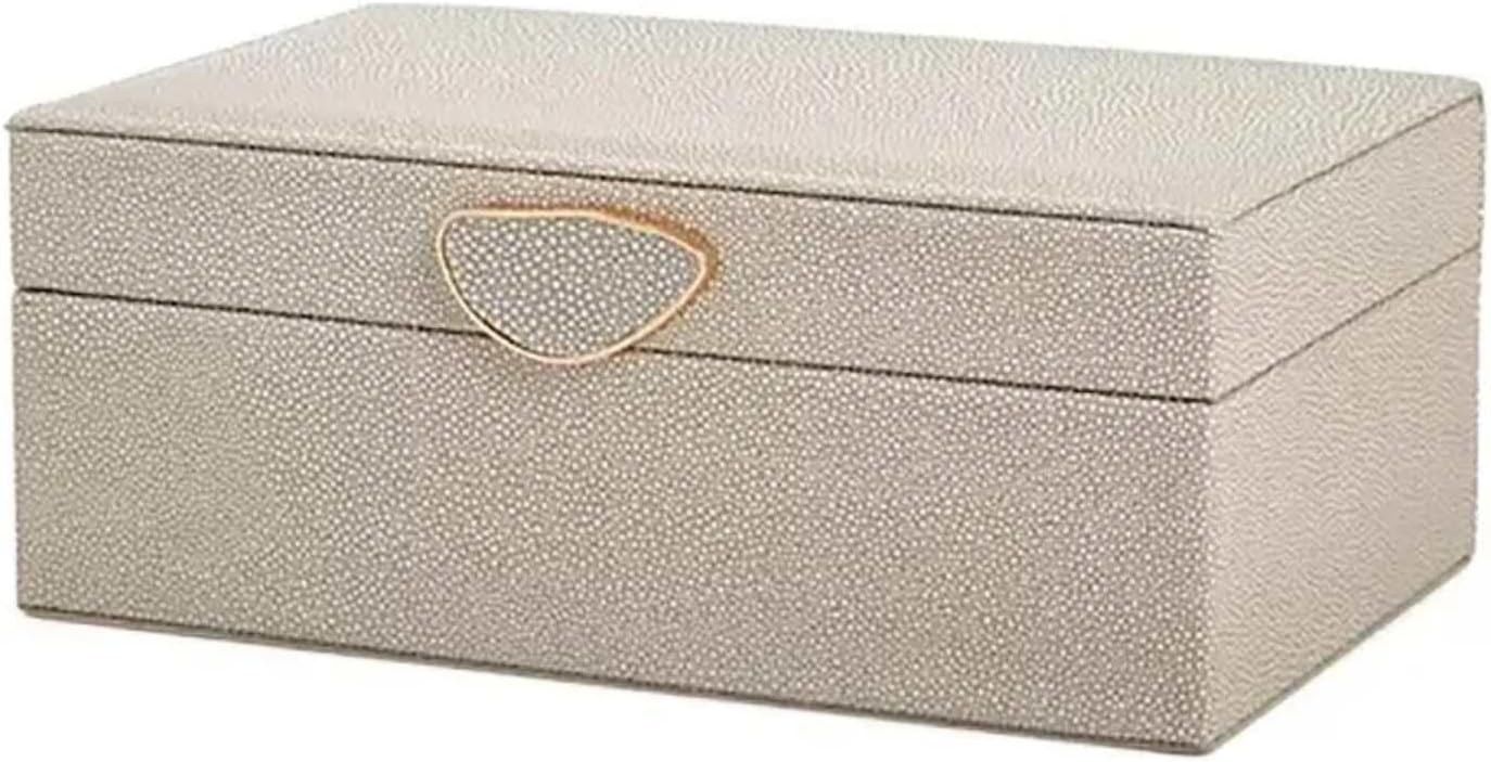 CAIXA EM MDF COM REVESTIMENTO EM PU