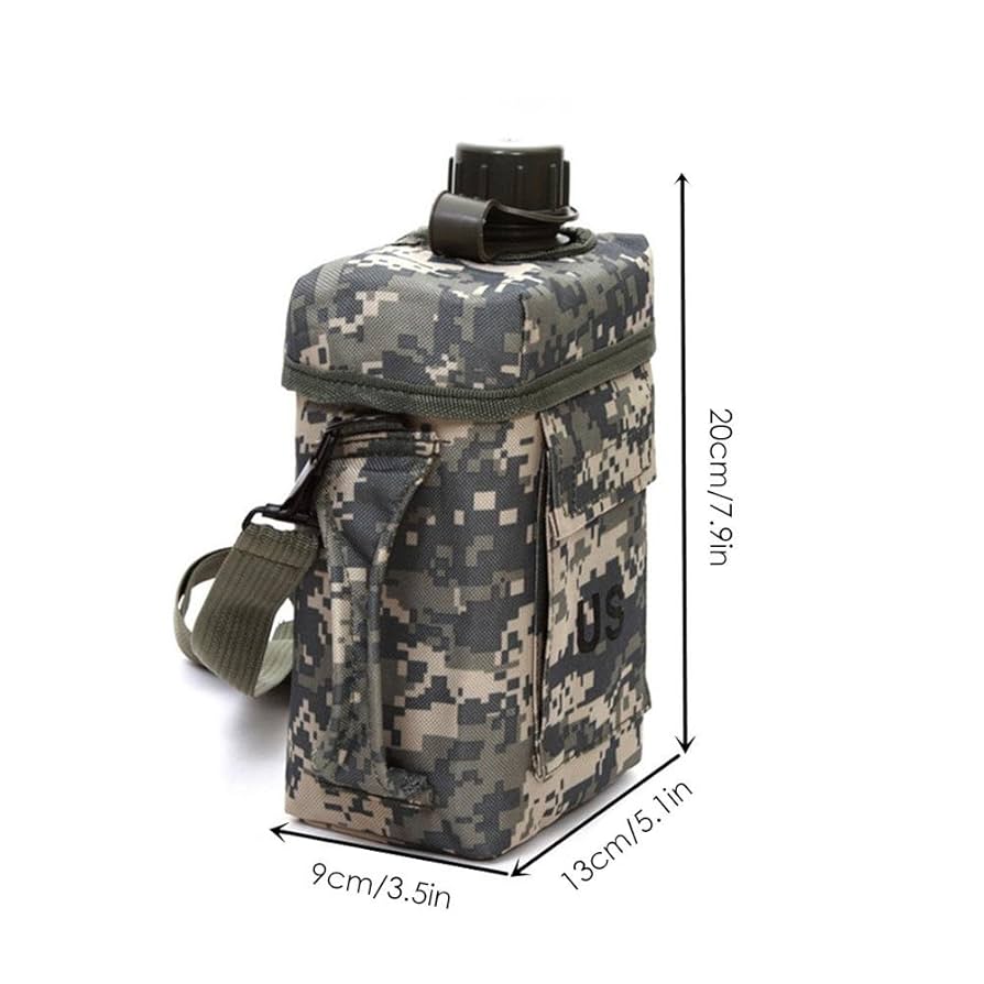 迷彩 水筒 ミリタリー Amazon.co.jp: FVE ミリタリー水筒 迷彩ボトル キャンティーン