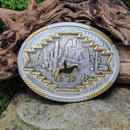Image of Montana Silversmiths Western Lifestyle Southwestern Series Made in the USA Belt Buckle