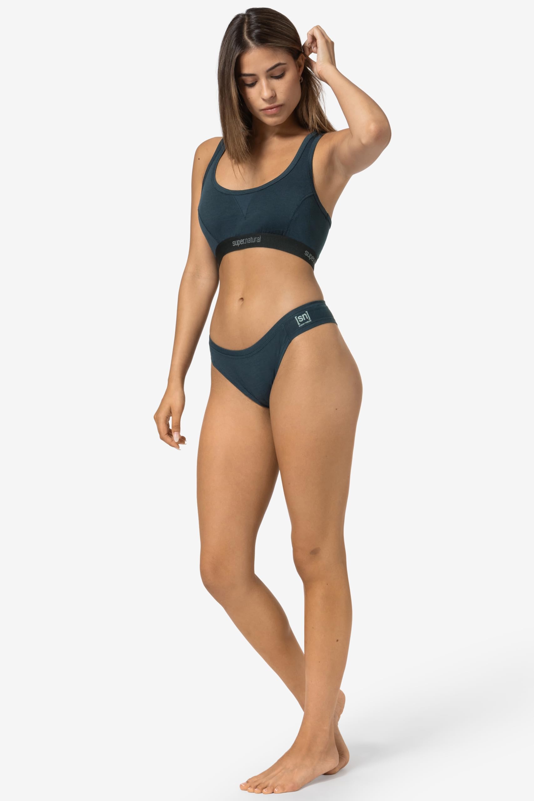 Super.Natural W Tundra175 Thong Mutande da Uomo Donna (Pacco da 1)