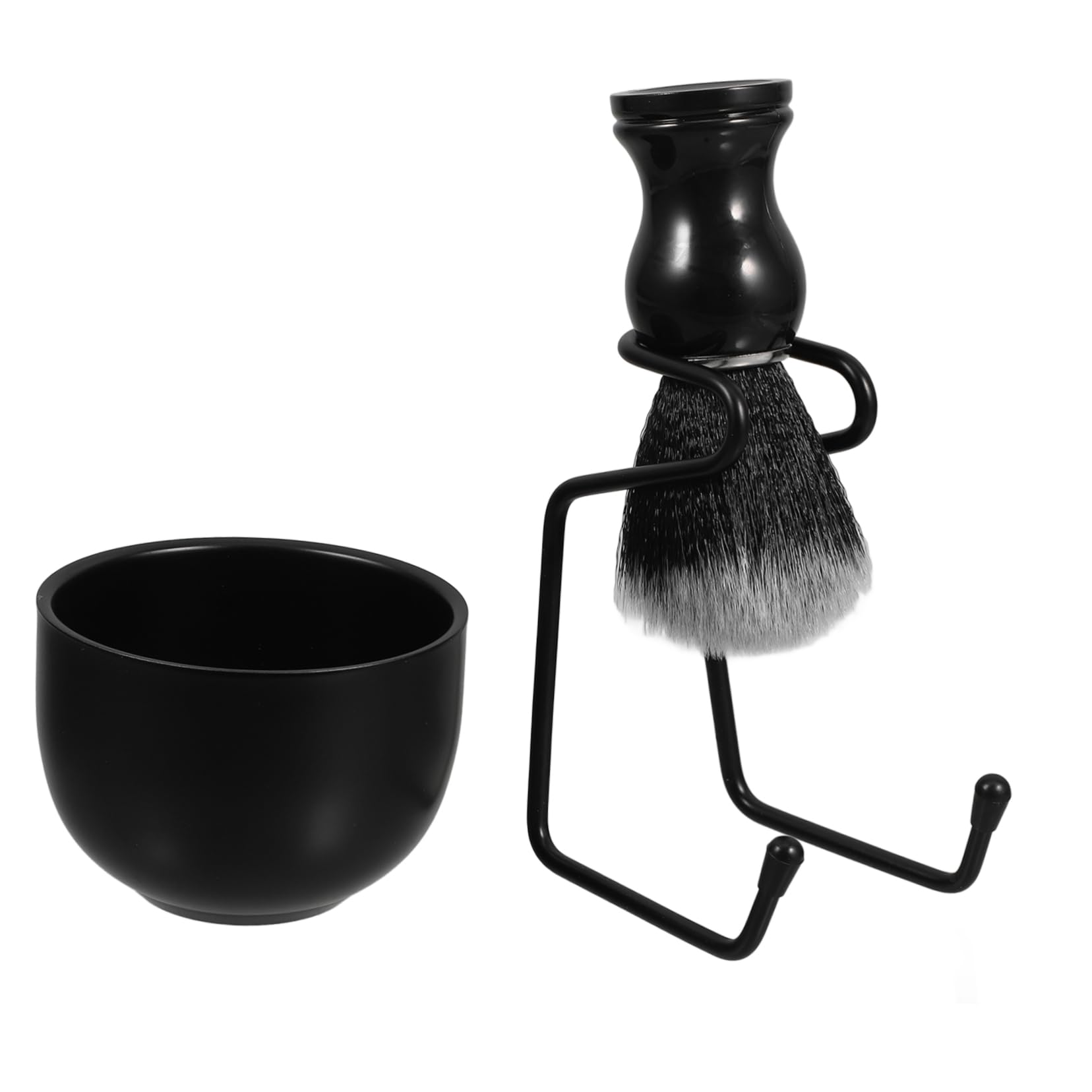 HOLIDYOYO Men's Shaving Brush and Bowl Complete Manual Shaving Kit Easy to Use and Elegant