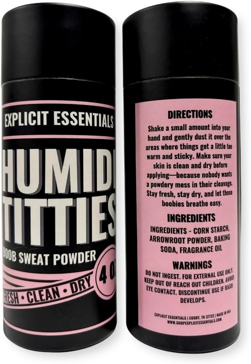 Humidititties Chafing Powder for Women, Underboob Sweat Anti-Chafe Powder - Image 3