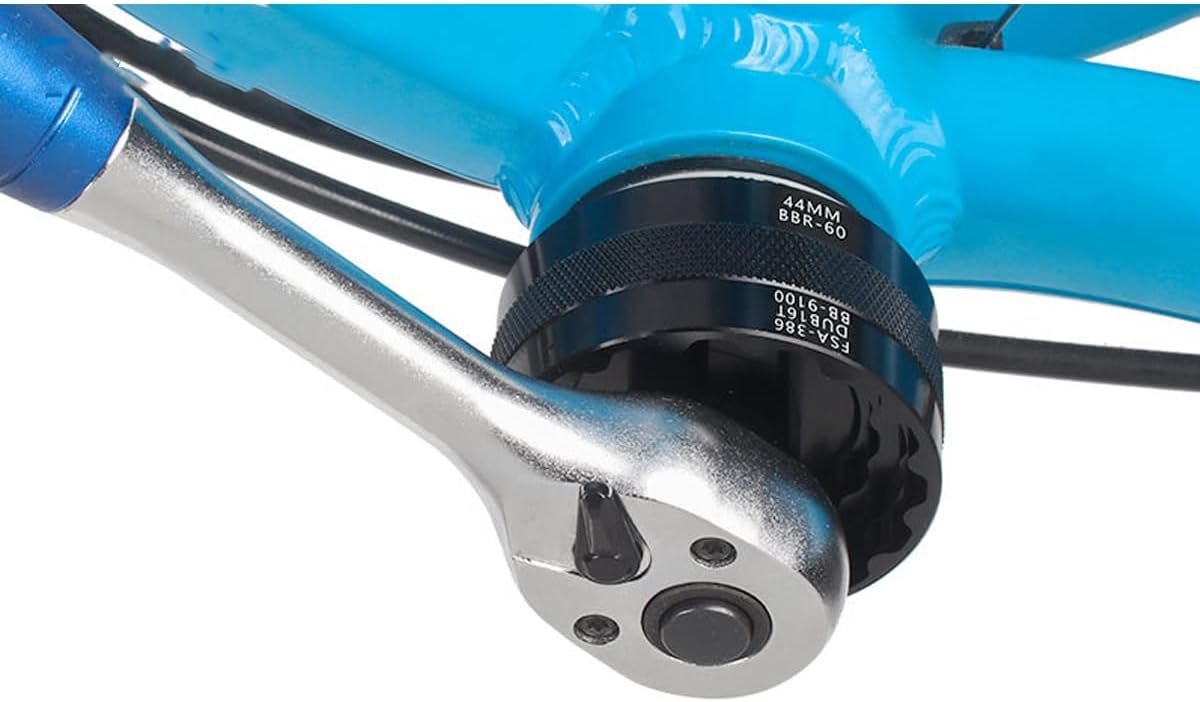 Bicycle Bottom Bracket Tool, BB Wrench Crank Puller Remover Bottom Bracket Removal Remover for Bicycle 44mm/BBR-60/FSA-386/DUB16T/BB-R9100