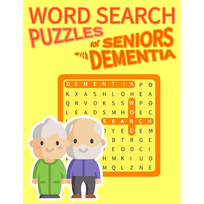 Buy Word Search Puzzles For Seniors With Dementia Activities and Puzzles for Stroke and