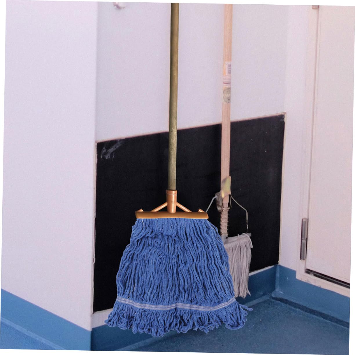 Alipis 2piezas Reemplazo De Cabeza De Mopas Accesorio De Reposición De Mopas De Alta Absorción Para Limpieza De Pisos y Azulejos Cabezas De Reutilizables y Duraderas Para Uso Comercial