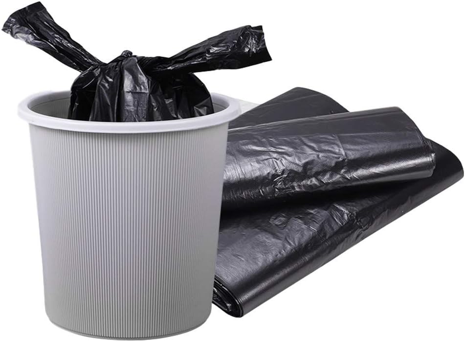 Small Garbage Bags, 100 12Liter Garbage Bags with Handles, ExtraThick
