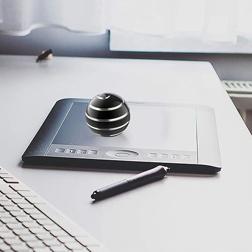 Miniatura 75 de Kinetic - Pelota de juguete de escritorio, juguetes giratorios cinéticos de escritorio de 1.54 pulgadas, ilusión óptica, juguetes para ansiedad