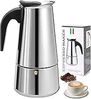 600ml Cafeteira Italiana Inox, Cafeteira Italiana 12 Xicaras, Moka, Cafeteira Moka