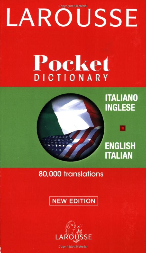 Larousse Pocket Dictionary Italian