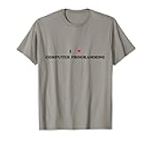 I Heart Programmer Developer - I Love Computer Programming T-Shirt