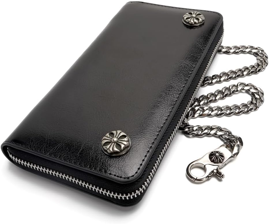 HTC × fj コラボ クロスモチーフ スタッズレザーベルト 34インチ HTC