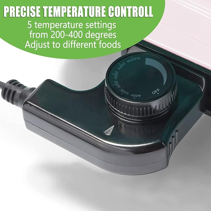 Sartén Eléctrico Antiadherente Cuadrado 12 Pulgadas - 1500W 120V miniatura 5