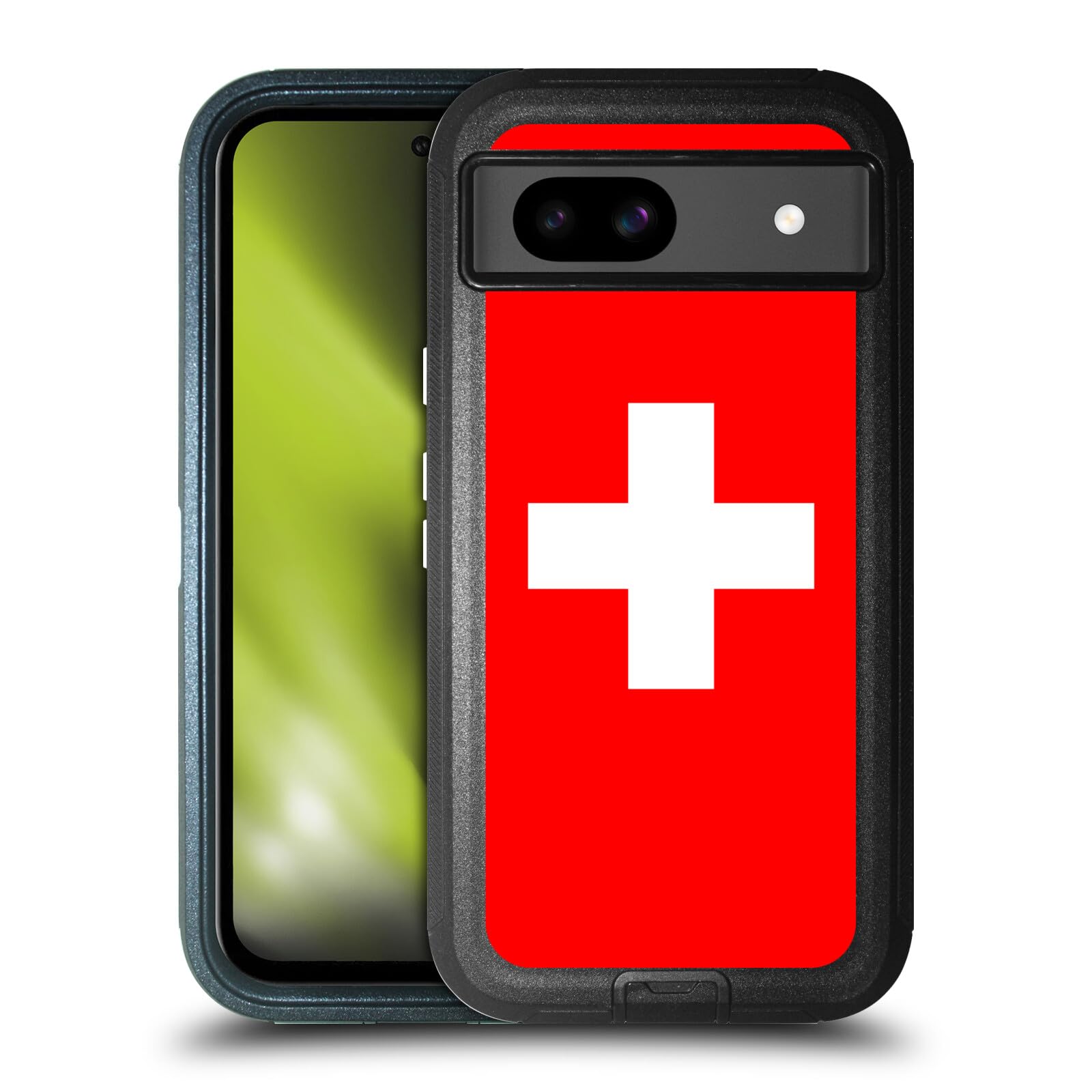Coque Suisse Google Pixel 8a antichoc pour éviter les écrans brisés - 8