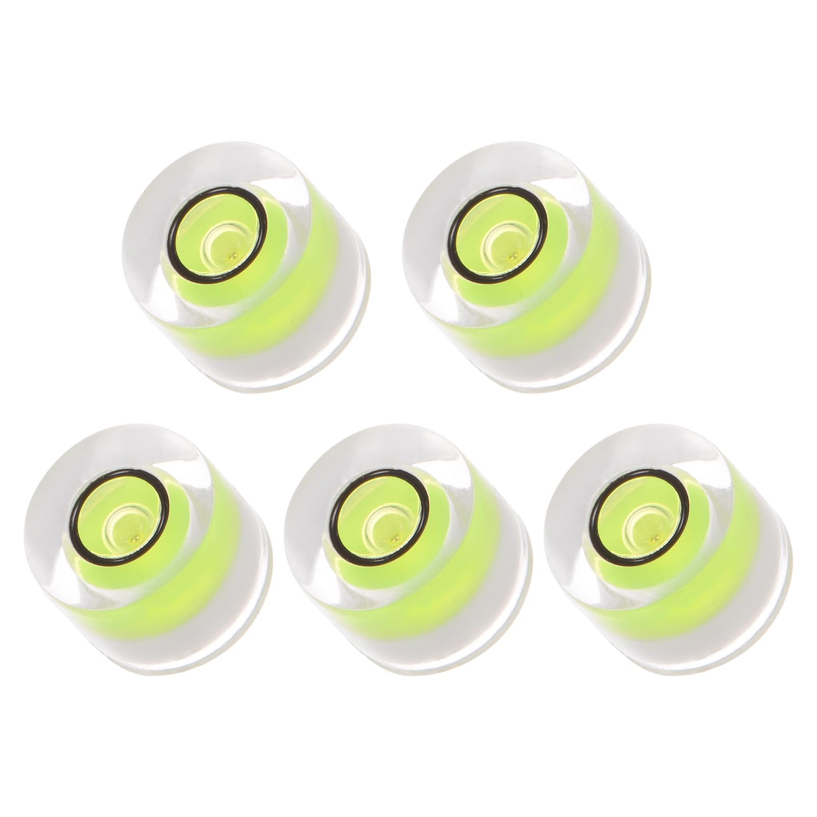 Kozelo 5pcs Small Circular Bubble Spirit Levels