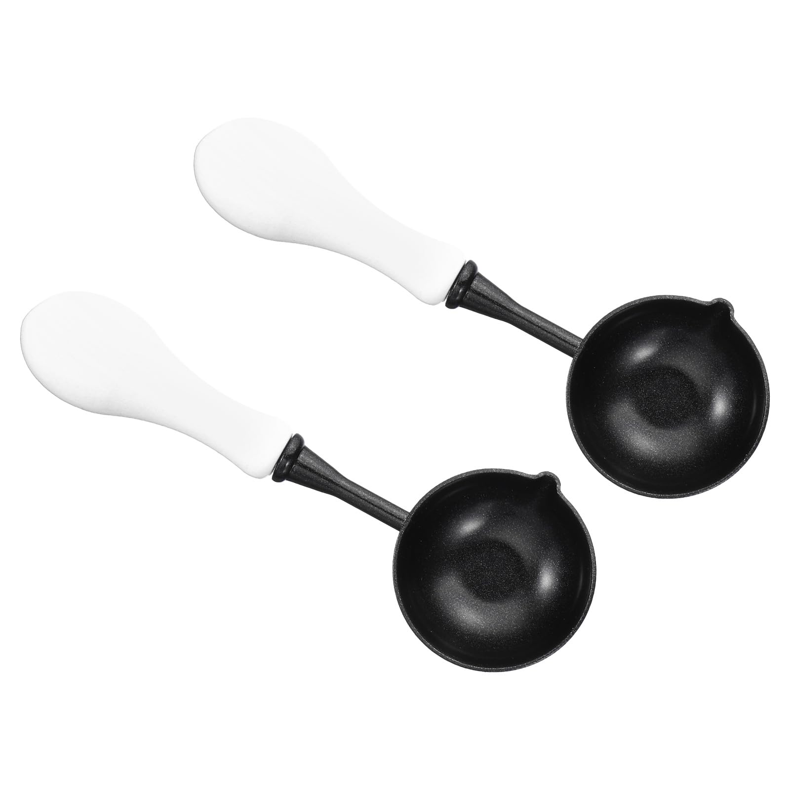 Cuillère à cacheter de 4 Pouces PATIKIL manche bois pour cachet de cire enveloppe - 8