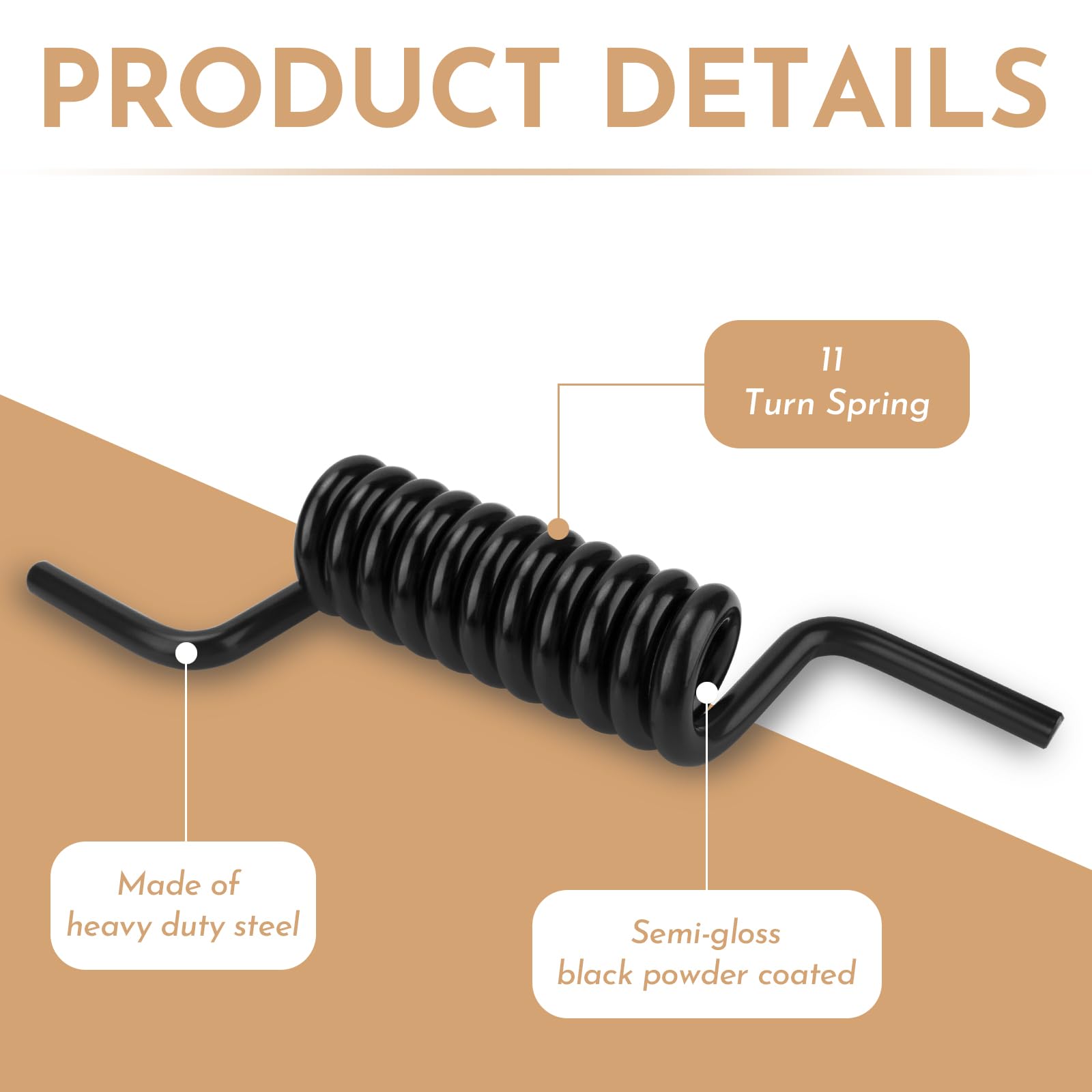Snapklik.com : SyunsXoon 2 Pack 173067 Ramp Door Spring For Toy Hauler ...