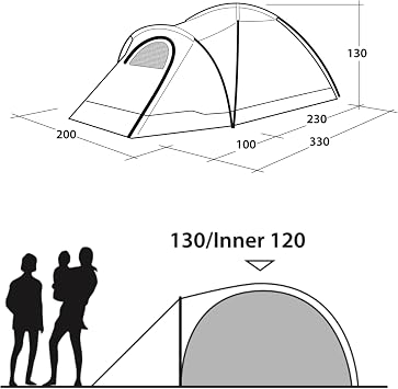 Outwell Cloud 3 Tent