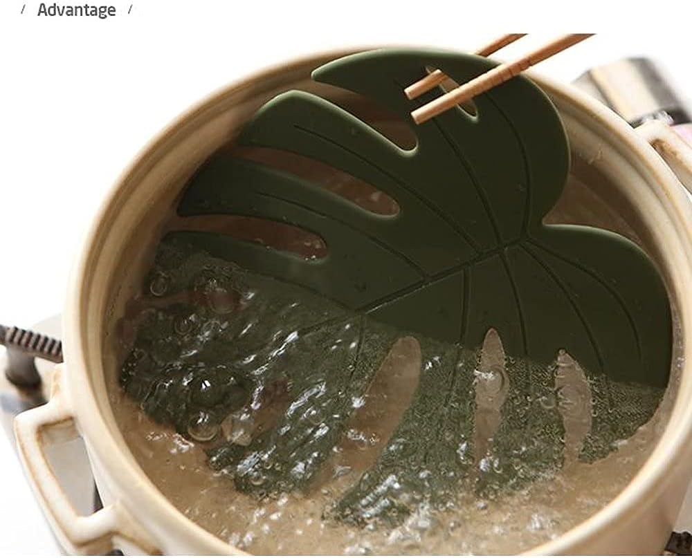 Get Discount 70% Price Dailylike Trivet Spoon Rest Mat Hot Pad Coaster Kitchen Tool Silicone Set of 2 Rabbit Monstera