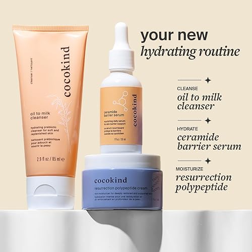 Miniatura 6 de Cocokind Lavado facial de aceite a leche limpiador a base de aceite y removedor de maquillaje de aceite aceite de limpieza limpiador de leche y