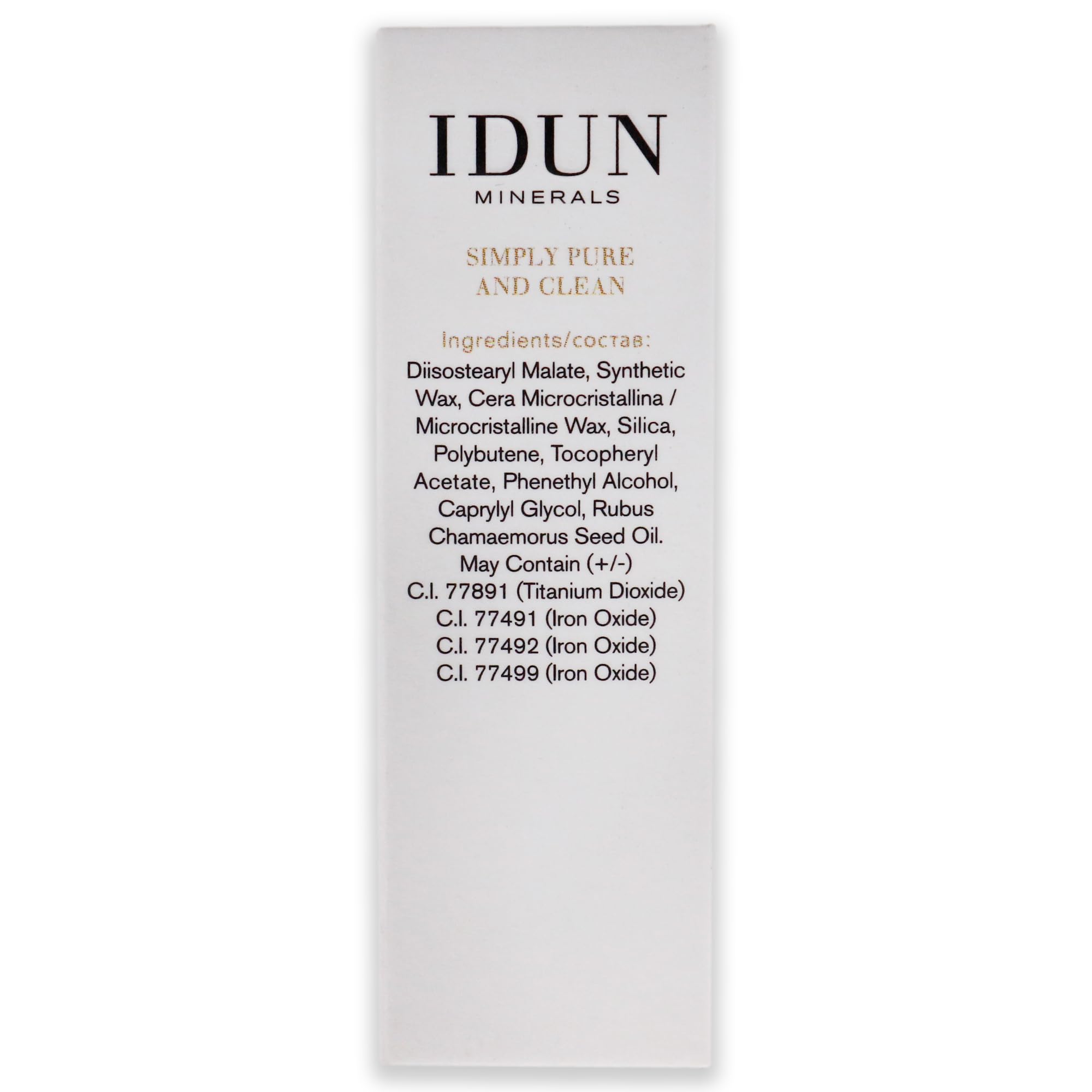 Idun Minerals pomadka z efektem matowym