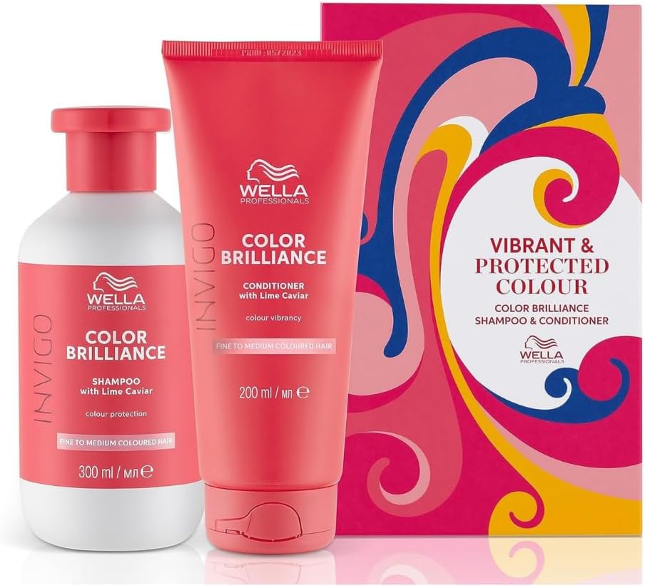 Wella Professionals Vibrant & Protected Colour Color Brilliance Shampoo 300ml & Conditioner 200ml