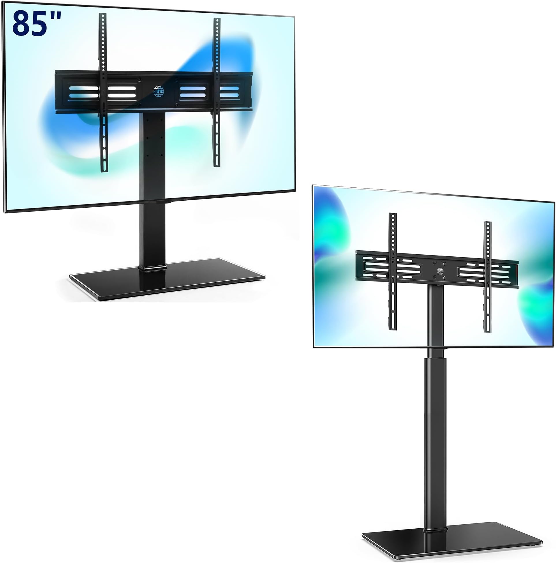 FITUEYES Table Top TV Stand for 5085 inch TVs and Floor TV