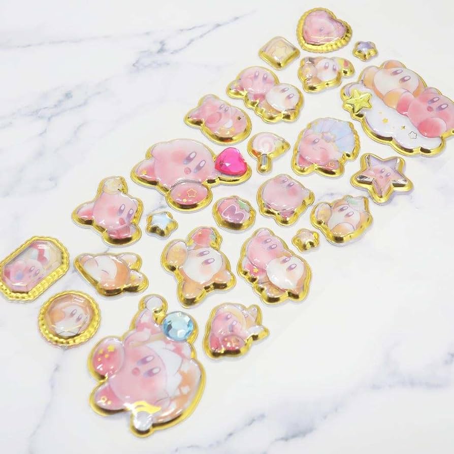 【レア】星のカービィ キラカード 星のカービィ 星キラステッカー メタナイトソードカービィ