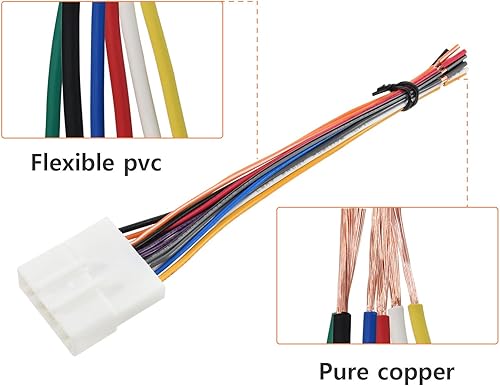 Miniatura 3 de RED WOLF Adaptador de antena de radio estéreo para Nissan FrontierPathfinderTitan 2008-2020, Infinit QX60G37 2010-2014