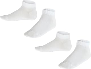 unisex niños Happy 2-Pack calcetines tobilleros transpirable algodón tobillera corta reforzada extra suave sobre piel plana costura en la zona de los dedos de los pies multipack 2 pares