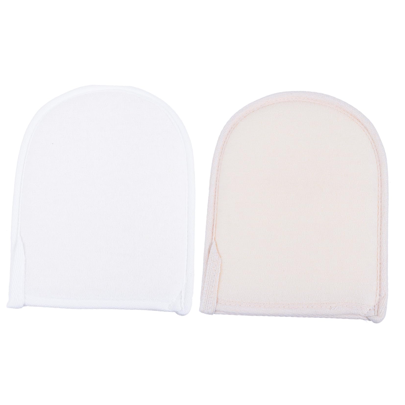 DOITOOL 6 Piezas guantes de toalla de baño guante de esponja de baño esponja de limpieza guante para fregar la ducha cepillo exfoliante masaje Depurador cepillo de baño esponja vegetal