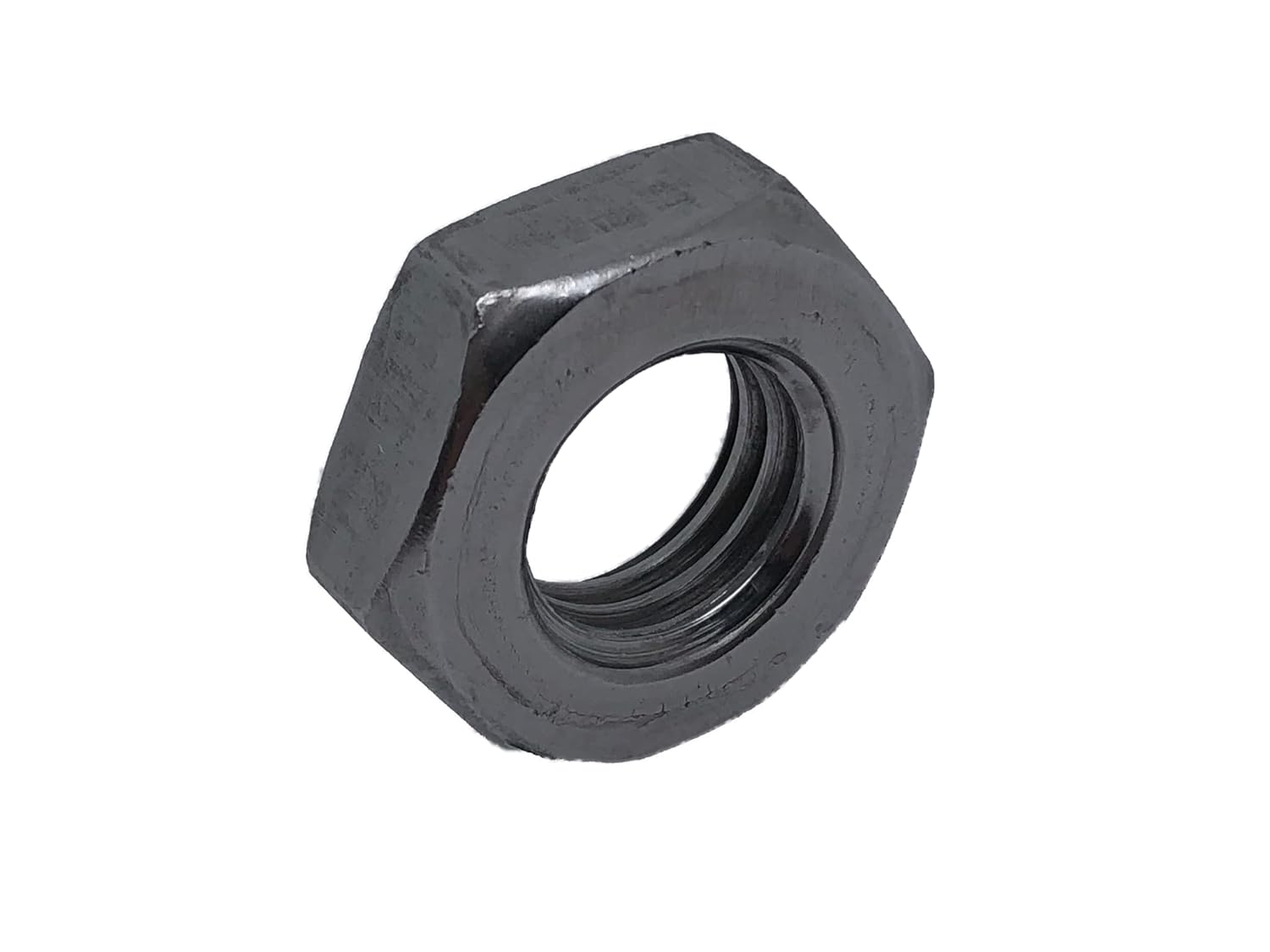 Single Left Hand 5/8-11 Steel (LH COARSE Grade 5) Thin JAM NUT