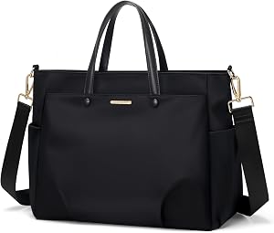 Laptop Tote Bag Computer Shoulder Bag for Women, Laptop Carrying Case Stylish Handbag for Work Travel