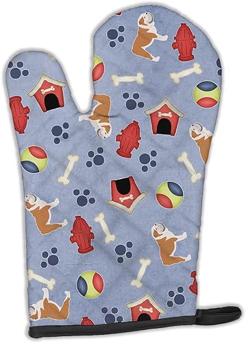 Vista 286 de Caroline's Treasures BB4904OVMT Christmas Siberian Husky Oven Mitt Heat Resistant Thick Oven Mitt for Hot Pans and Oven, Kitchen Mitt Protect Hands