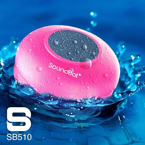 Miniatura 5 de Dispositivo para escuchar música SoundBot SB510 resistente al agua conexión inalámbrica de bluetooth tecnología enHD altavoz de ducha manos libres