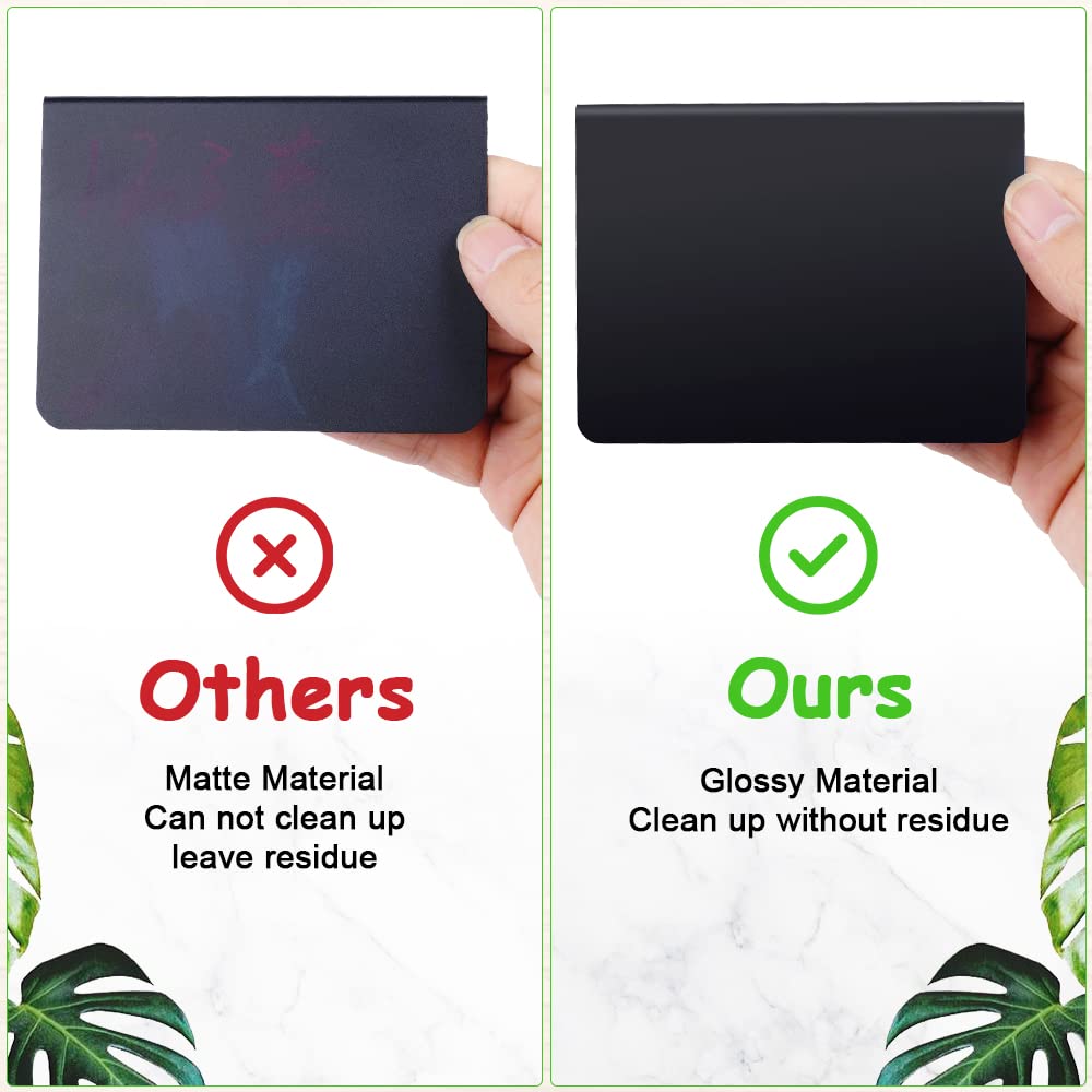 Paquet De 20 Petits Tableaux Noirs Avec 2 Stylos, Petits