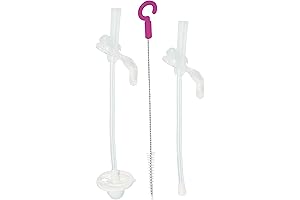 b.box Sippy Cup Replacement Straw Pack: All the Straws and Tools to...