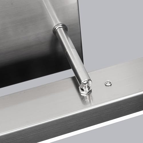 Miniatura 6 de Moderna lámpara LED de baño de 36 pulgadas, regulable, 36 W, 6000 K, luz blanca fría de maquillaje, luz de tocador de níquel cepillado, barra de luz