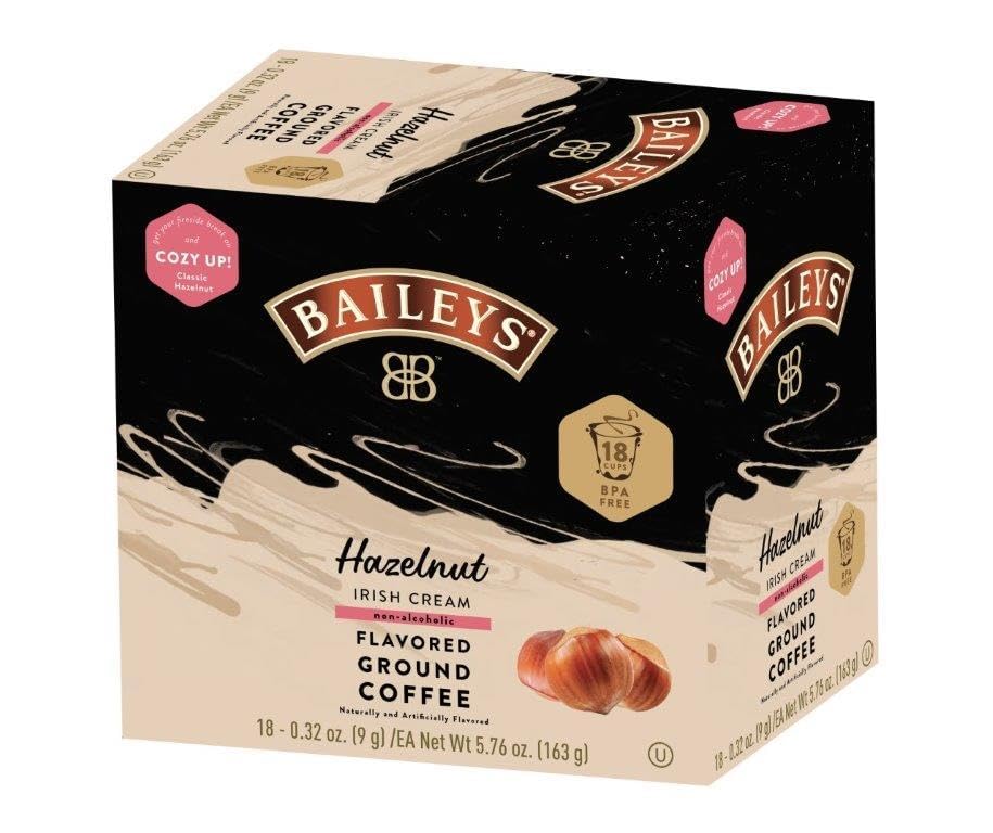 Amazon.com: Bailey's Hazelnut Irish Cream Flavored Single Serve