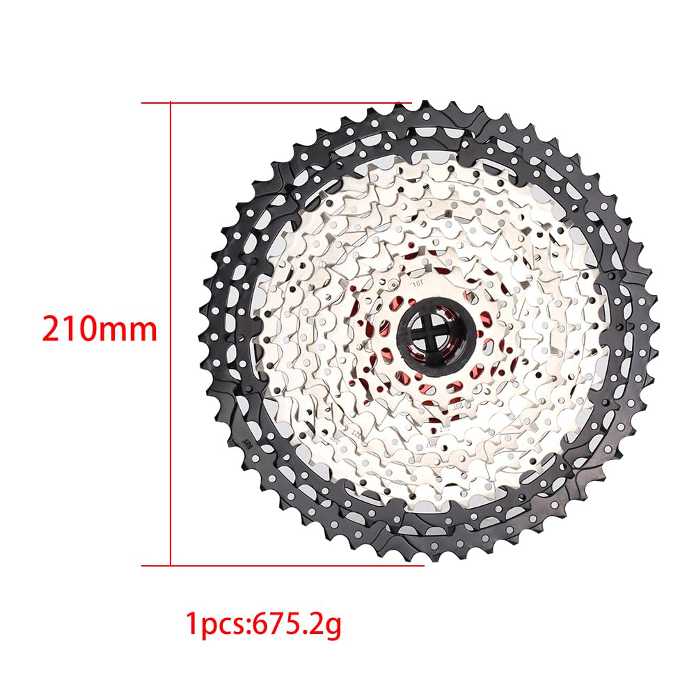 BESNIN Cassetta per bicicletta a 11 velocità o 12 velocità, 11_52T, MTB, 12 velocità per cassetta e 11 velocità, accessorio di ricambio per bici