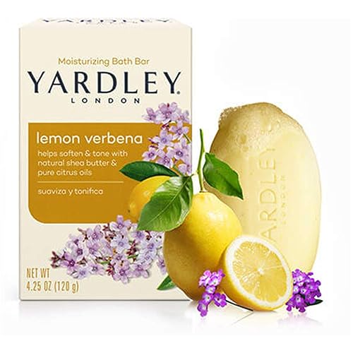 Miniatura 1 de Yardley Yardley London - Barra de baño hidratante, verbena de limón, 4.25 onzas (paquete de 12), verbena de limón, 12 unidades