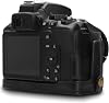 MegaGear MG1535 Nikon D3500 Ever Ready Leather Camera Case and Strap - Black