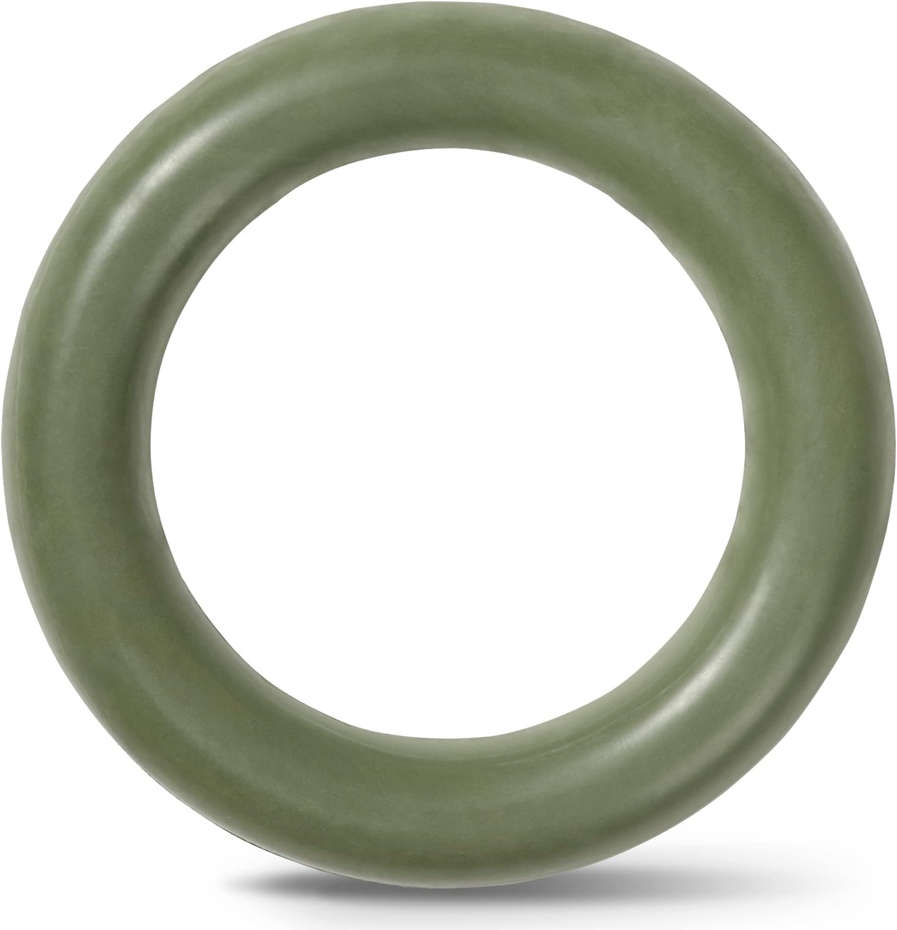 Molded-Urethane Foam Wreath 1.9 Inch x 13.8 Inch Green