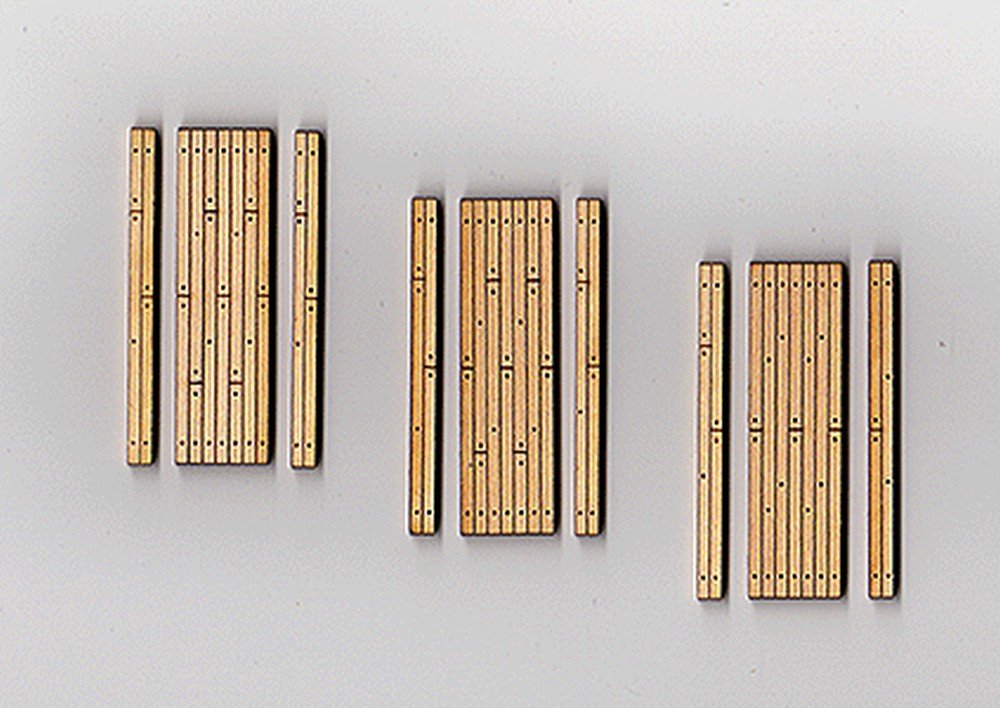 HO Laser Cut Wood Grade Crossing, 1 Lane (3)