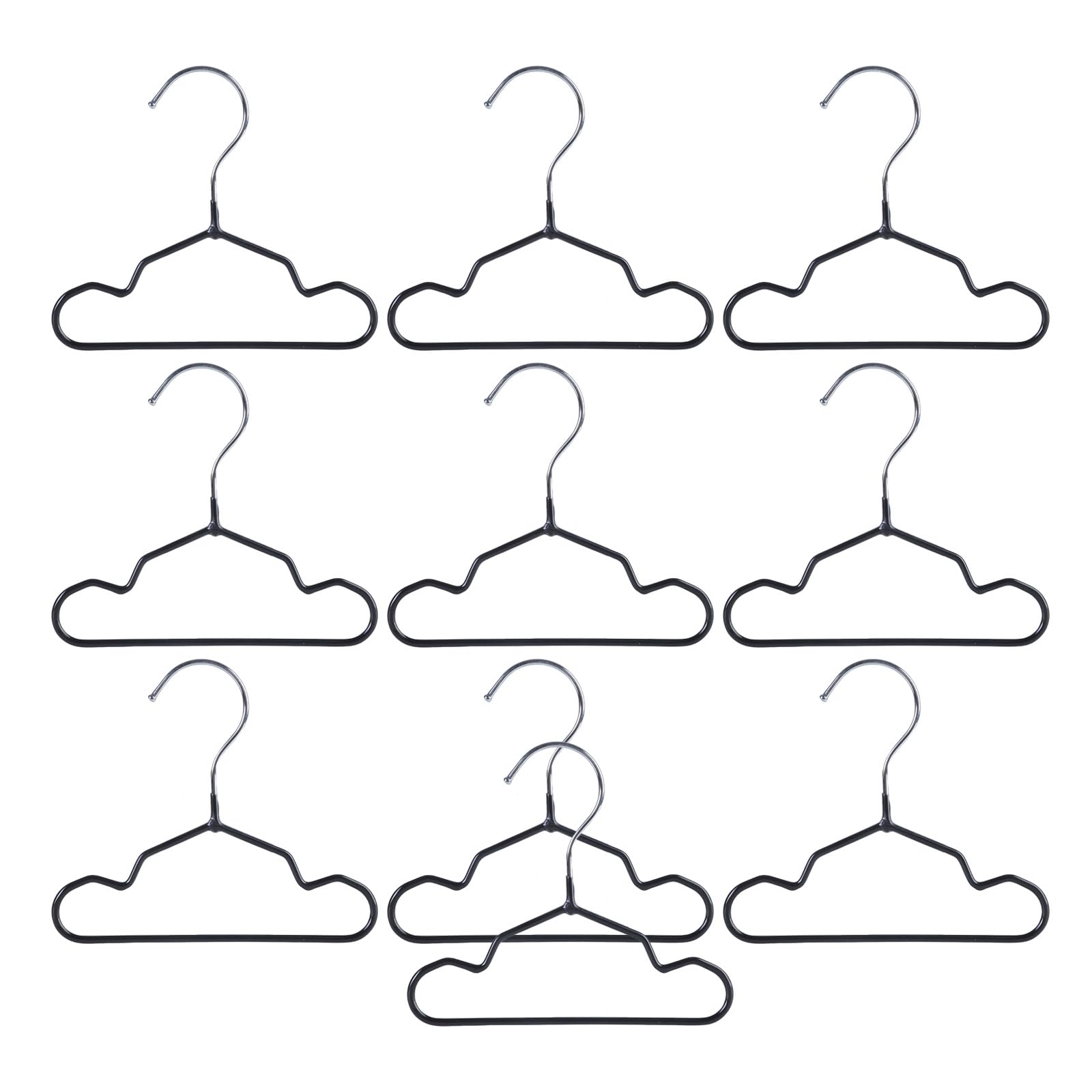 10 Pack Pet Clothes Rack Hangers for Dog Puppy Toddler Cloth Hanger for Small Pet Small Coat Hanger