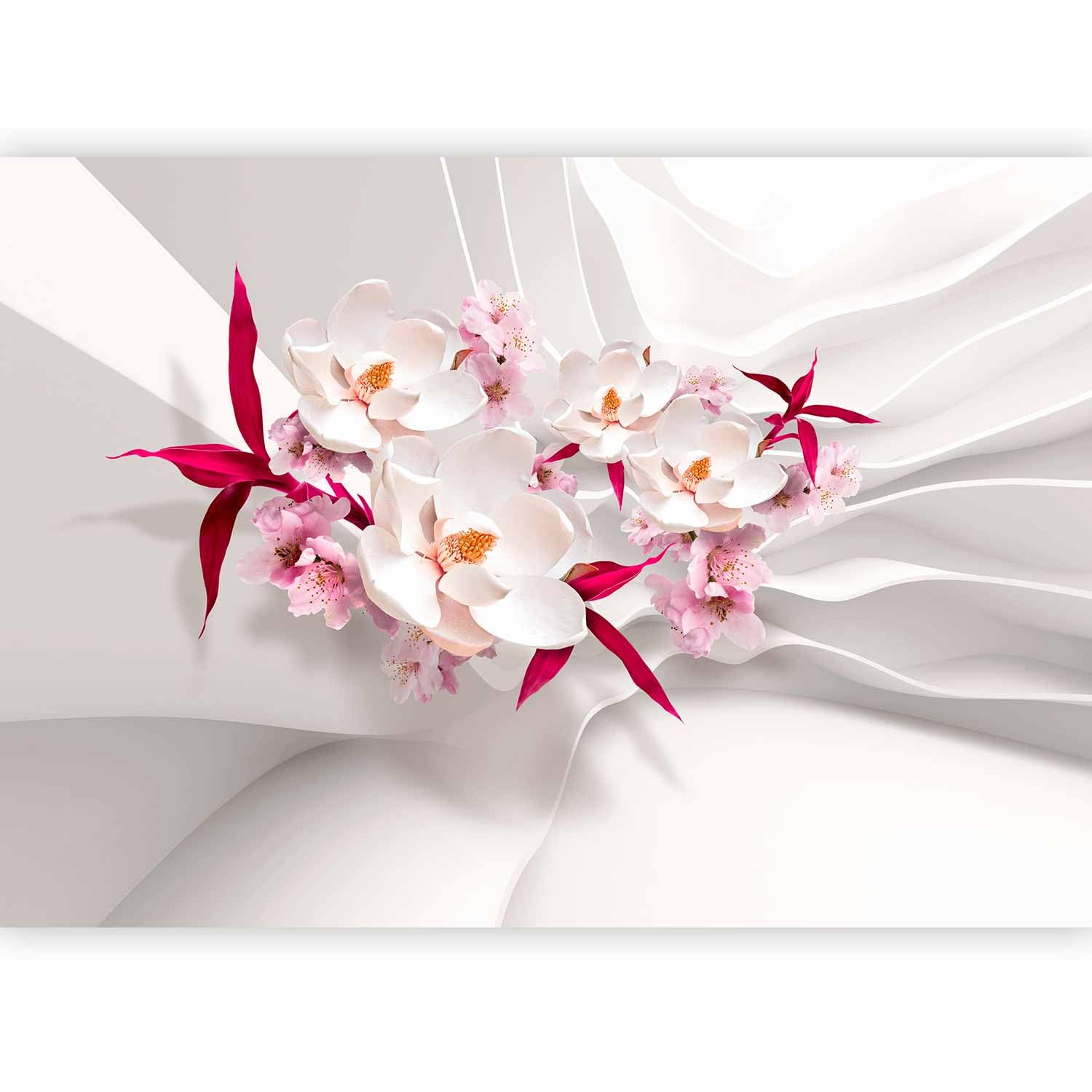 murando Photo Wallpaper Flowers Orchid 350x256 cm Non-Woven Premium Art — image 1