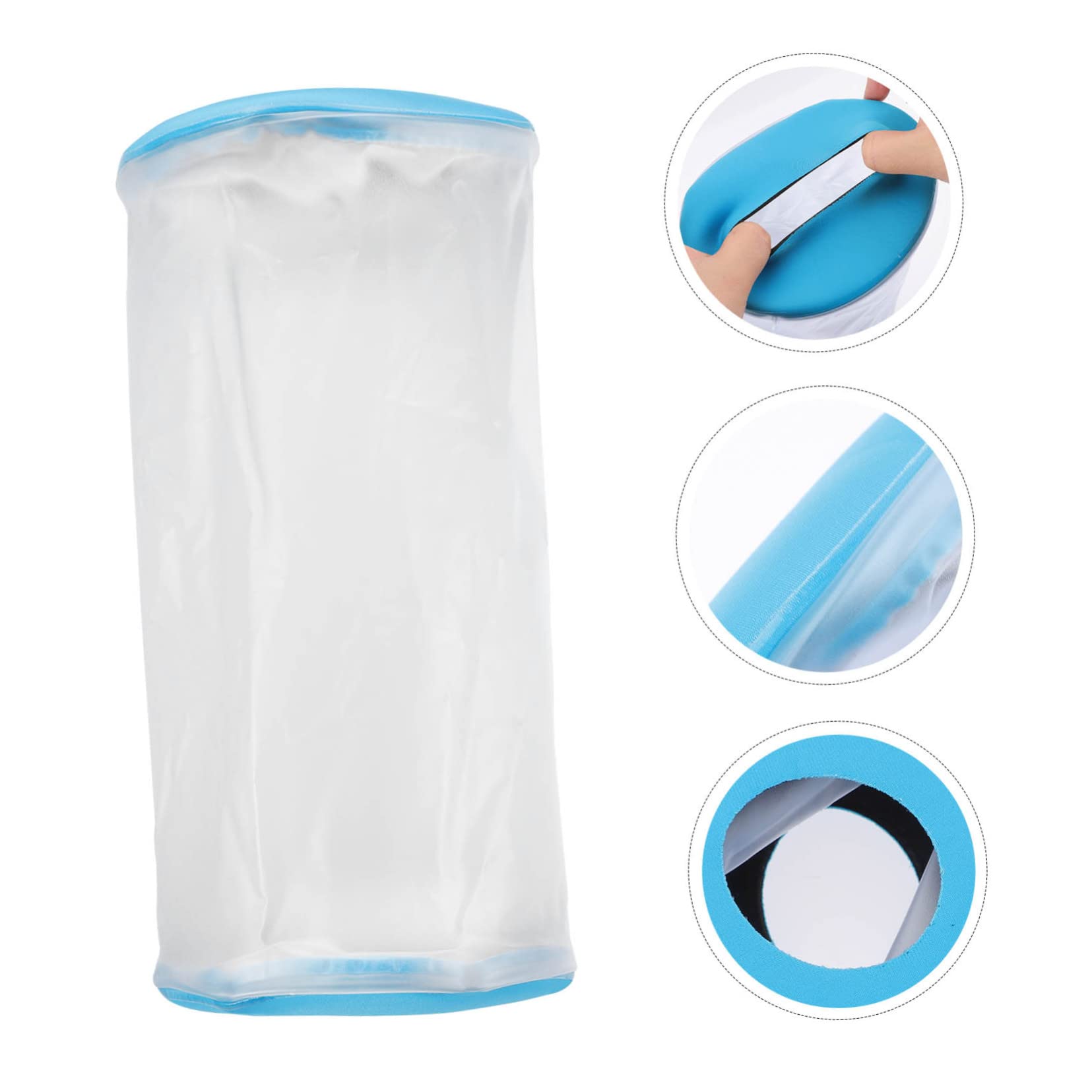 Healeved 3pièces Housse De Étanche Réutilisable Pour Bras Supérieur Imperméable Pour Coude Après Opération Accessoire Pratique Pour