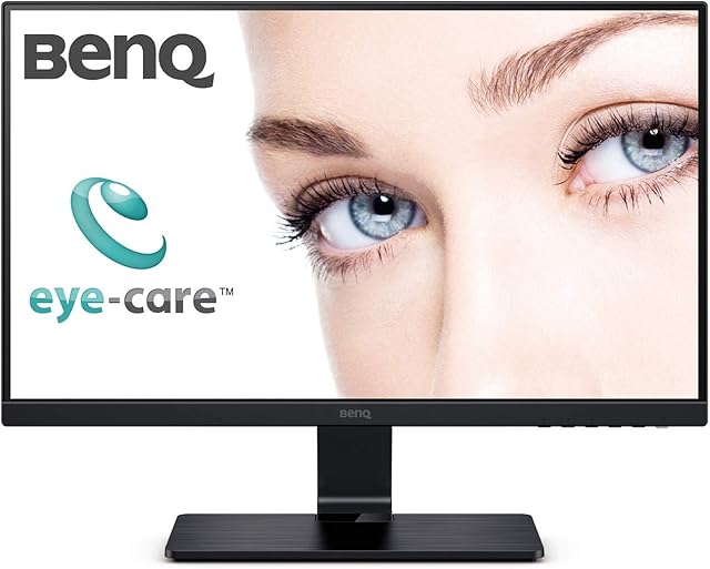 BenQ GW2475H 24-Inch FHD Eye-Care IPS LED Monitor, HDMI, Slim Bezel ,black